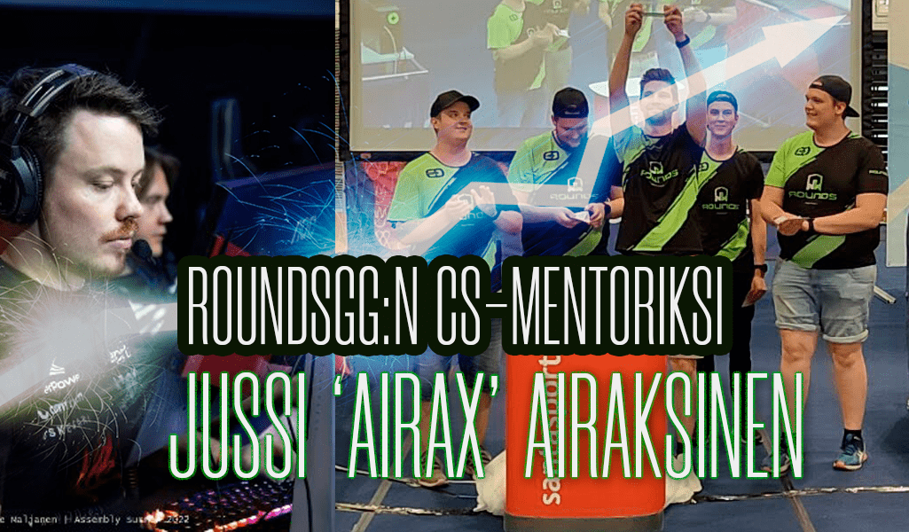 Airax RoundsGG:n mentoriksi