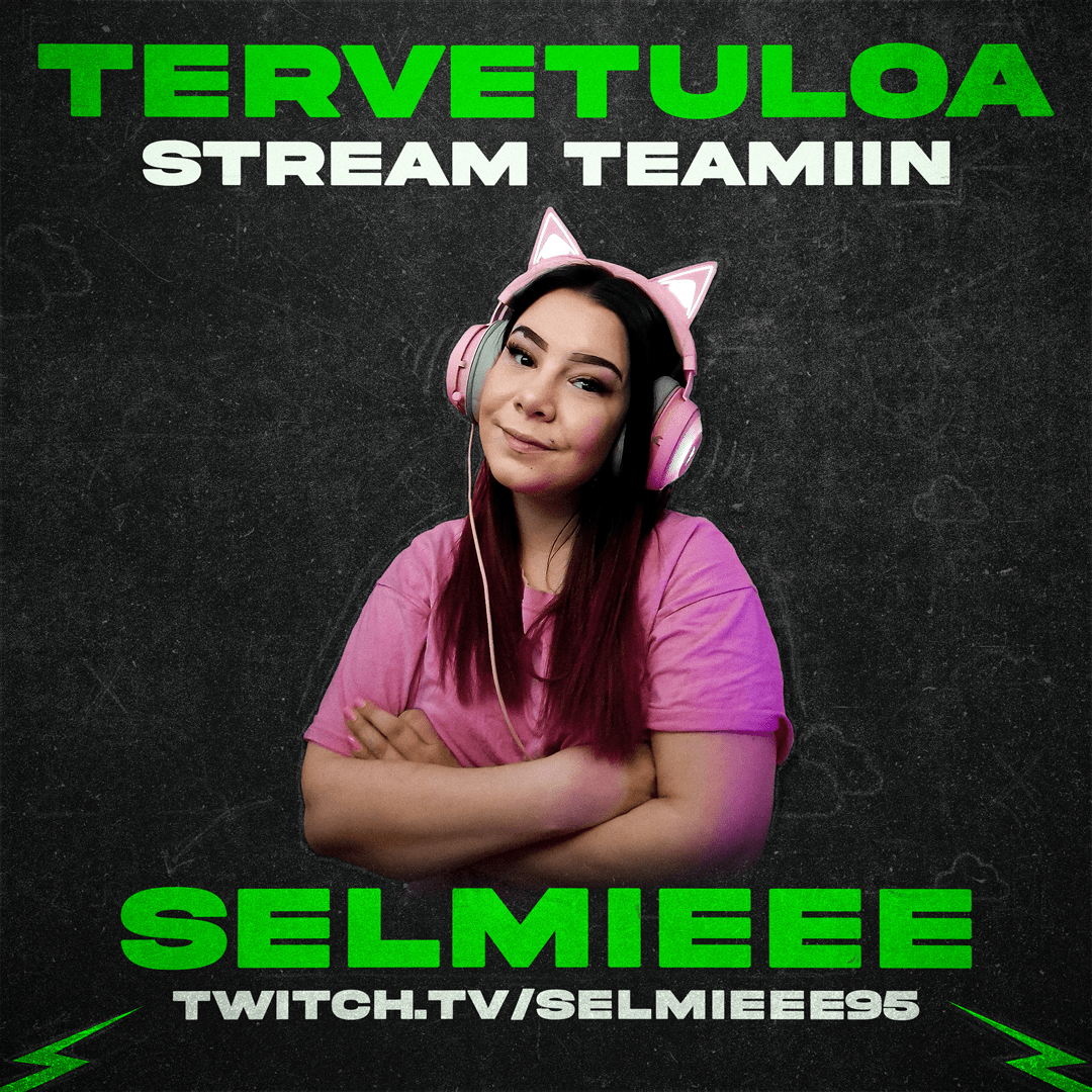 Selmieee liittyy stream-teamiin