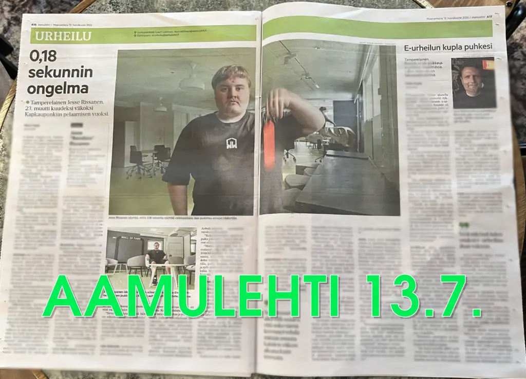 Aamulehti 13.7 palsta